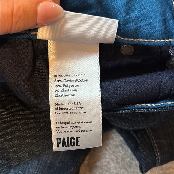 👖 Discover timeless elegance with these PAIGE Hidden Hills Straight Jeans! 👖 - Picture 13 of 16